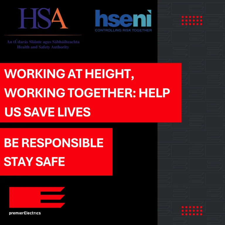 Working at Height Working Together Help Us Save Lives